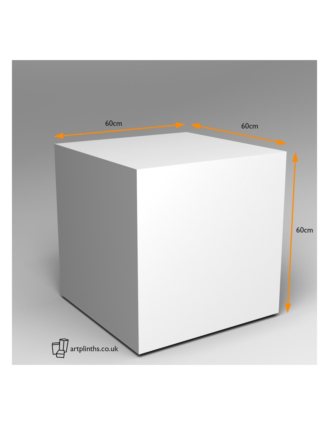 Artplinths Plinth Hire Rent Pedestal Cubes 60H X 60WD Cm London