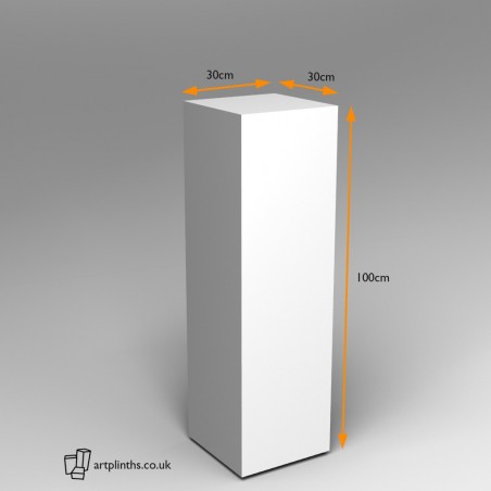 Wiza Spruce Plinth 100H x 30W x 30D cm