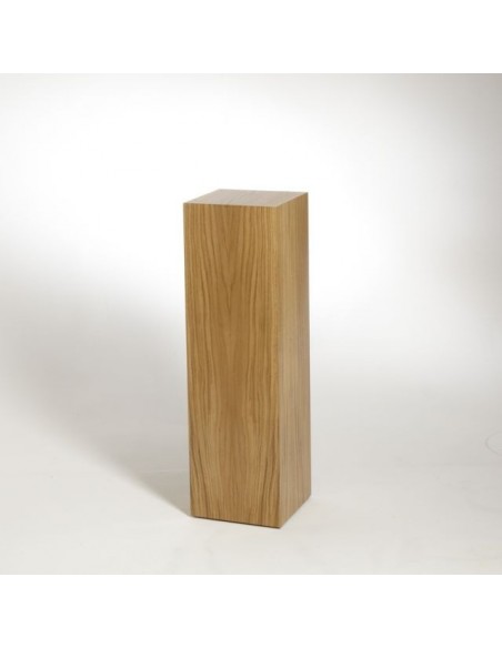 Oak Plinth Optional Glass Case 