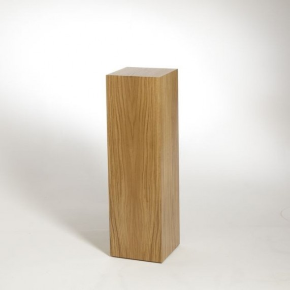 Oak Plinth Pedestal Artplinths Display Column Hardwood Plinth