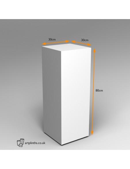 Birch Ply Plinth 80H x 30W x 30D cm