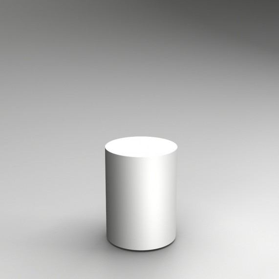 60H x 45Dcm cylinder plinth