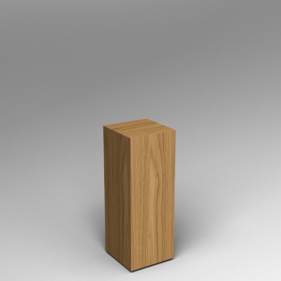 Oak Plinth 60H x 30W x 30D cm