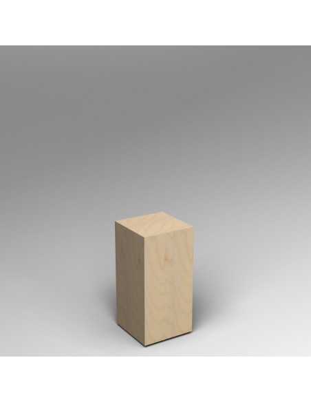 Birch ply Plinth 60H x 30W x 30D cm