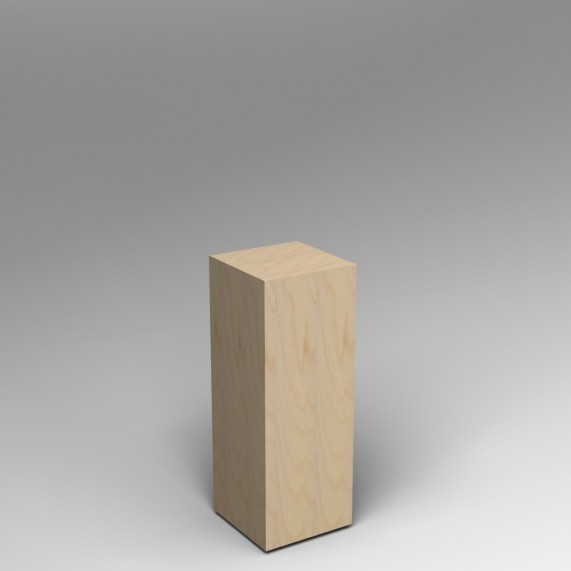 Birch Ply Plinth 80H x 30W x 30D cm