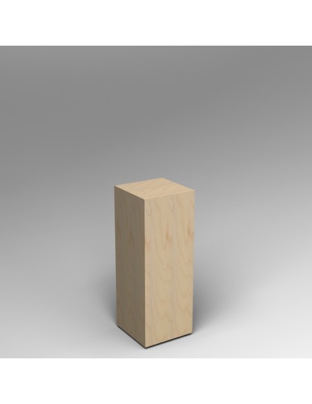 Birch Ply Plinth 80H x 30W x 30D cm