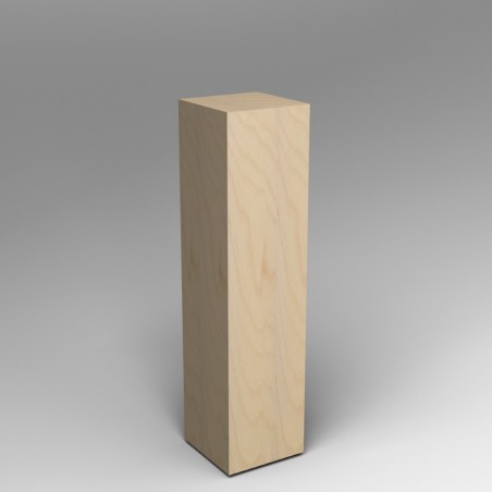 Birch Ply plinth 120H x 30W x 30D