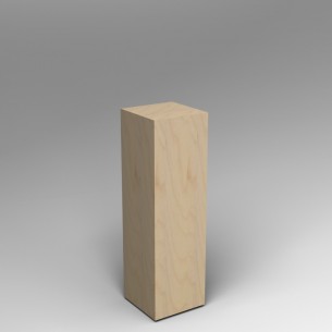 Birch Ply Plinth 100H x 30W x 30D 