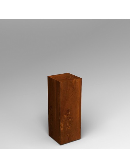 Sapele Veneered Plinth 60H x 30W x 30D cm
