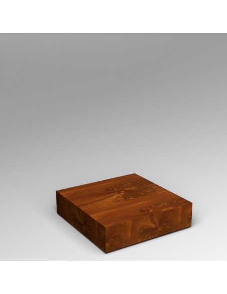 Sapele (Mahogany) Plinth 20H x 80W x 80D cm