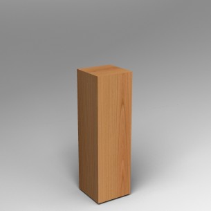 Walnut 100H x 30W x 30D