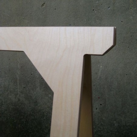 Birch Ply gallery trestles to hire