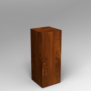 Sapele (Mahogany) Plinth 100H x 40W x 40D cm 
