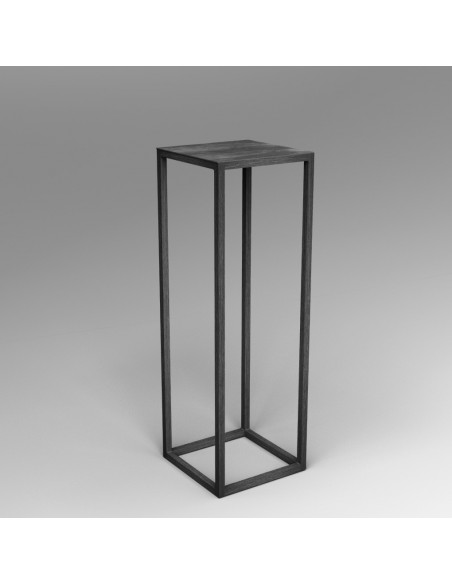Steel frame plinth 120H x 40W x 40W cm