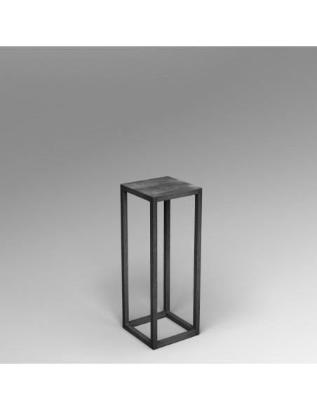 Steel frame plinth 80H x 30W x 30W cm