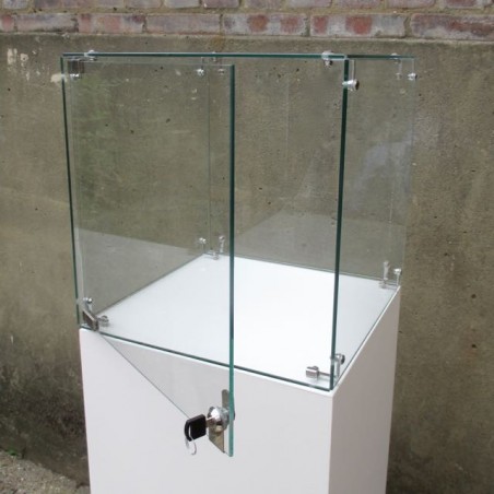 HIRE Glass Display Case 40cm locking