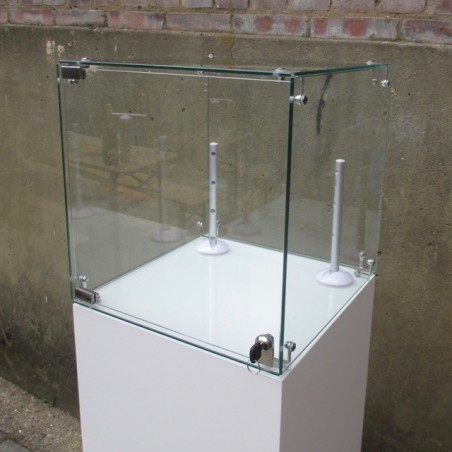 Hire Glass Display Case 40cm locking