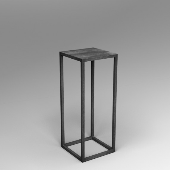 Steel frame plinth 100H x 40W x 40W cm