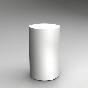 100H x 60Dcm cylinder plinth hire