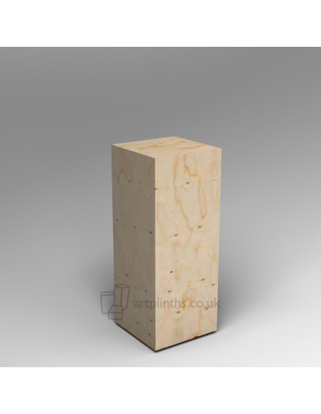 Spruce Ply plinth  100H x 40W x 40D cm SALE