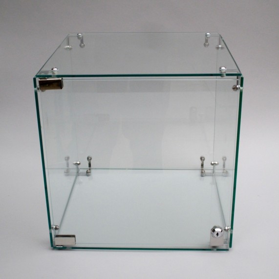 Hire Glass Display Case 40cm locking