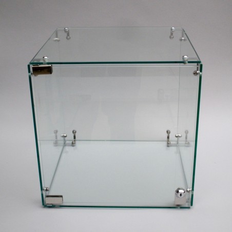 Hire Glass Display Case 40cm locking