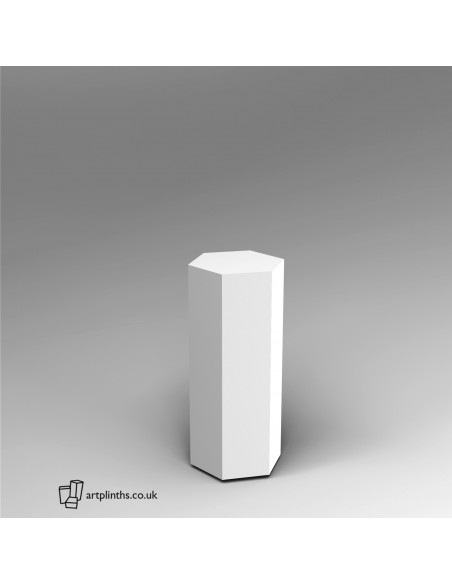 Hexagon Plinth 80H x 30W cm SALE