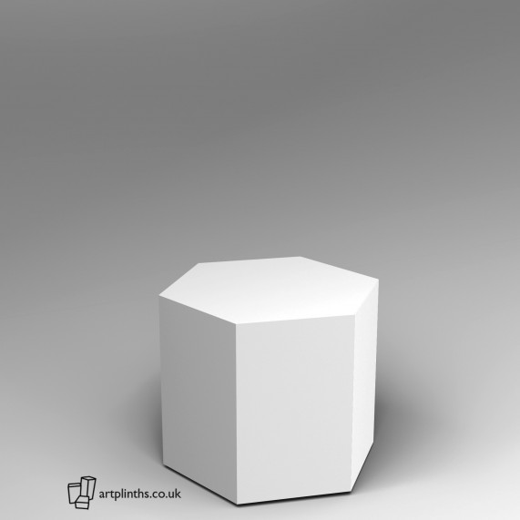 Hexagon Plinth 60H x 60W cm SALE
