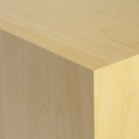 Maple Plinth 120H x 30W x 30D