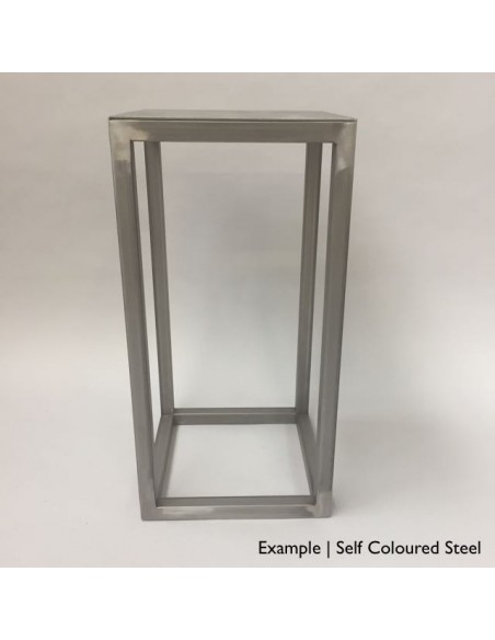 Steel frame plinth 80H x 40W x 40W cm