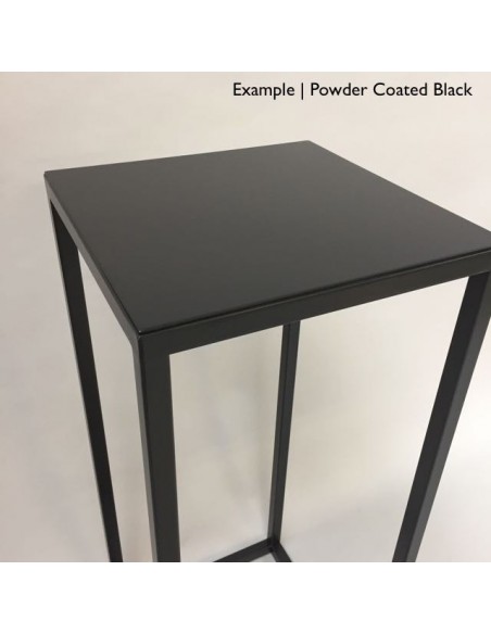 Steel frame plinth 80H x 30W x 30W cm