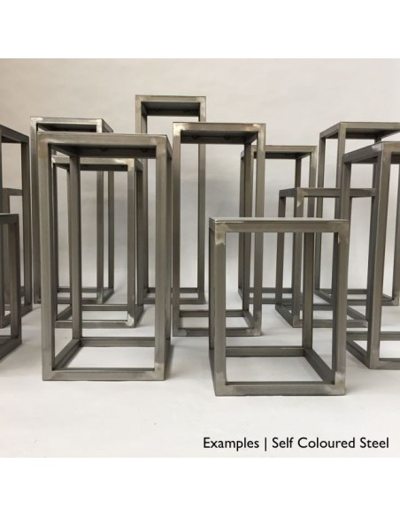 Steel frame plinth 20H x 80W x 80W cm