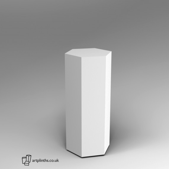Hire Hexagon Plinth 100H x 40W x 40D cm 