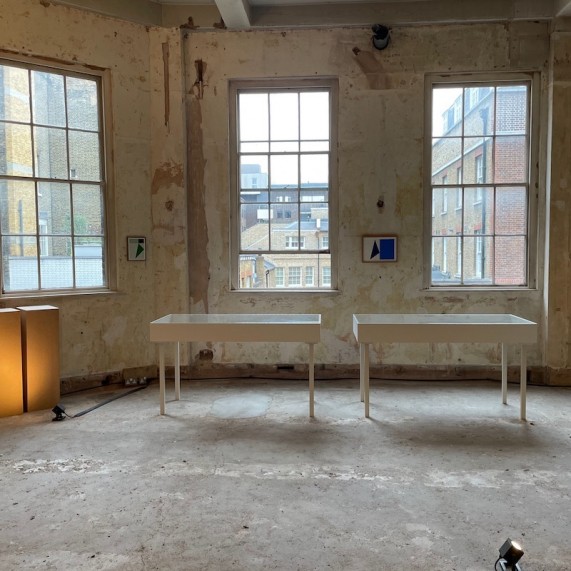Artplinths vitrine hire London