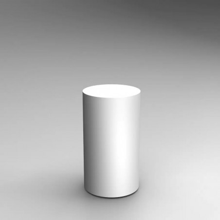 Round Hire Pedestal 80H x 45Dcm Cylinder rental London