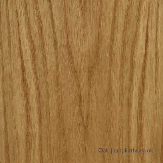 Hardwood Cylinder Plinth 100H x...