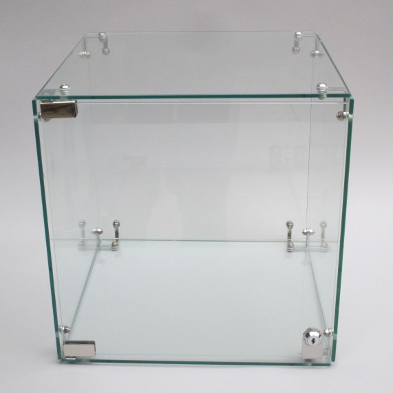 Hire Glass Display Case 35cm locking