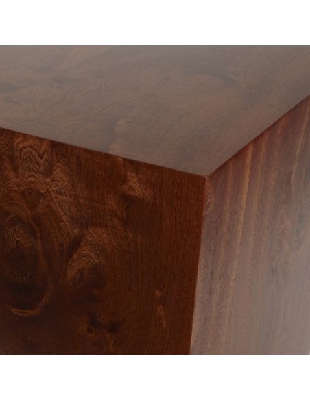 Sapele (Mahogany) Plinth 80H x 40W x 40D cm