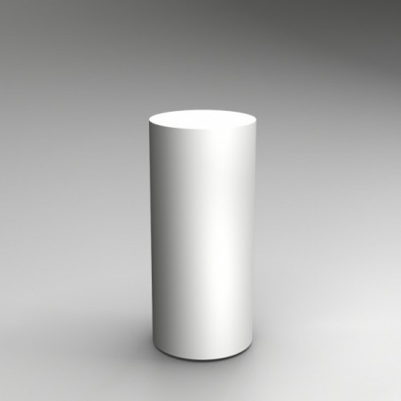 Painted Cylinder Plinths 45cm Diameter